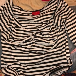 Pinup girl jailbird top